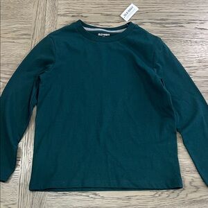 Old Navy Deep Green Long Sleeve Top